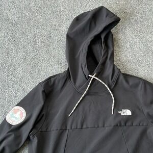 North Face Hoodie Women Medium Black Expedition Antarctica 2017 Queen Maud Land